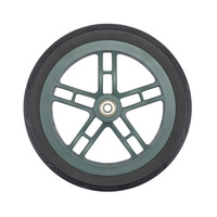 Micro wiel 200mm Nano Grid - lekvrij - Groen - 4328B