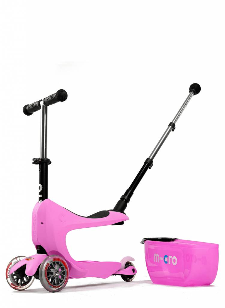 Micro Mini2go Deluxe Push - Roze | Gratis verzending - Micro Step