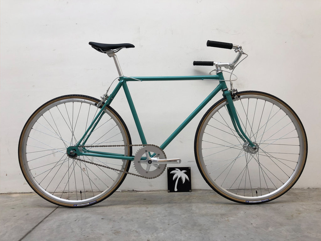 Paradise Cycles Egg Shell Blue Single Speed Bike