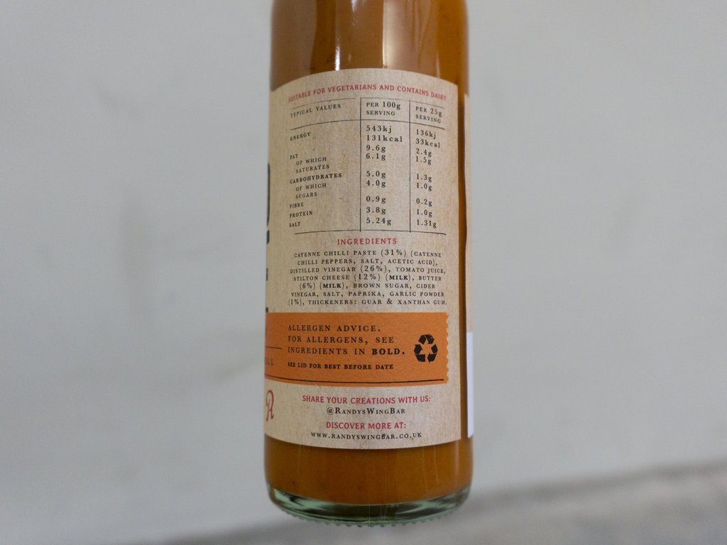 Randy's Randy's Buffalo Sauce