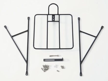 Bike front cargo sale rack