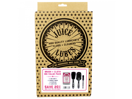 Juice Lubes Juice Lubes 3 x Brush & Cloth Pack Juice Lubes Juice Lubes 3 x Brush & Cloth Pack