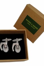 Bassin & Brown Grenade Cufflinks