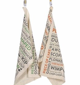 Army Slang Tea Towel