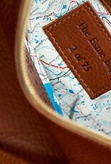 Esme Light Brown Leather Clutch
