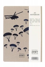 National Army Museum Helicopter Foil Note Book