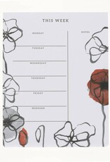 Field Poppy Weekly Planner
