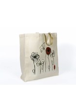 Field Poppy Canvas Bag