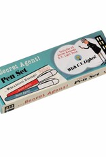Two Spy Pens with UV Lights