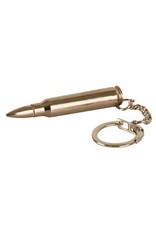 556 Brass Bullet Keyring