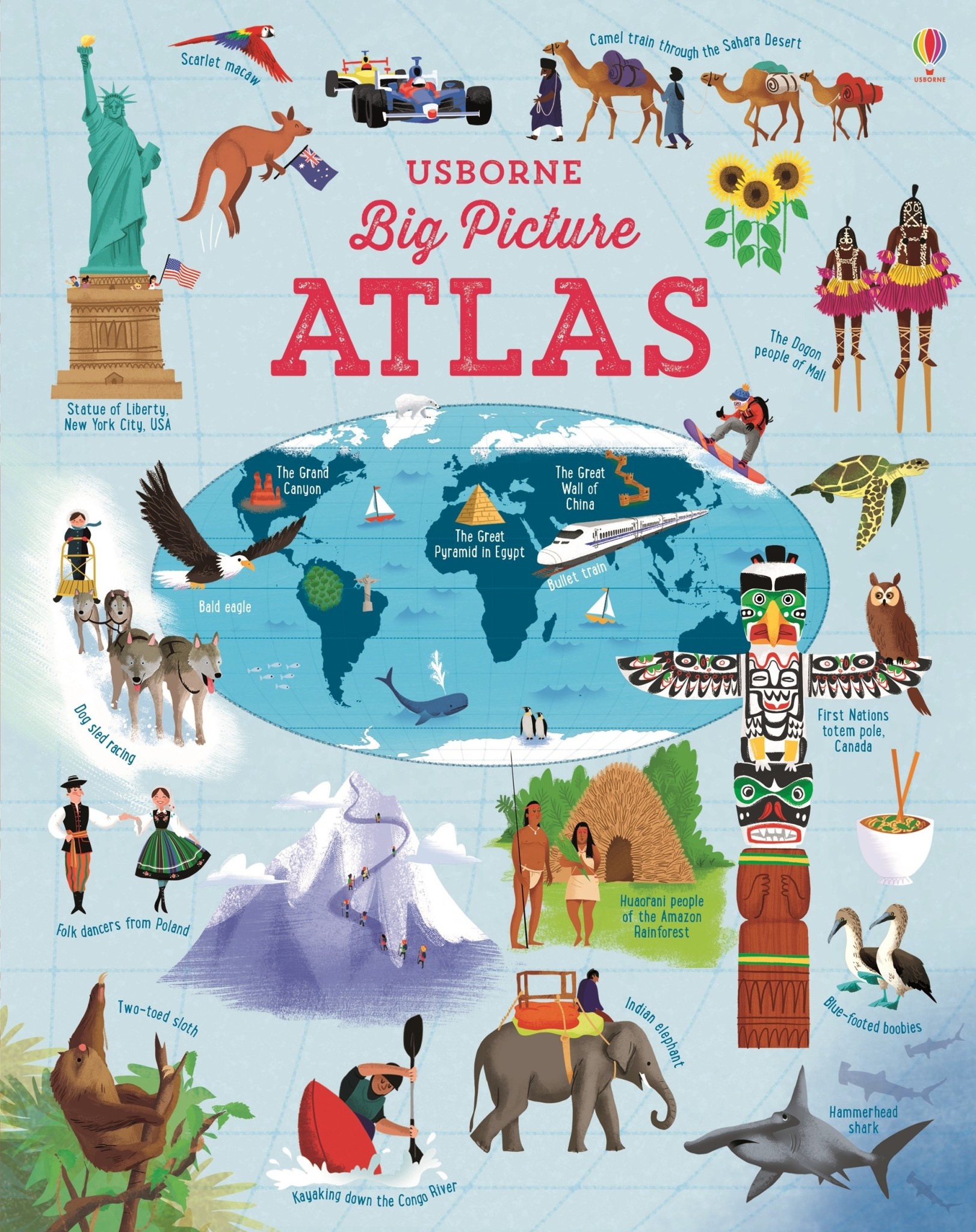 Usborne Big Picture Atlas Author Emily Bone