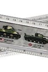 World War II Tank Ruler 30cm