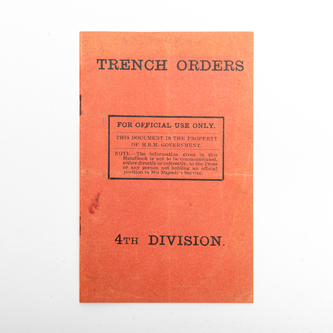 Trench Orders Replica