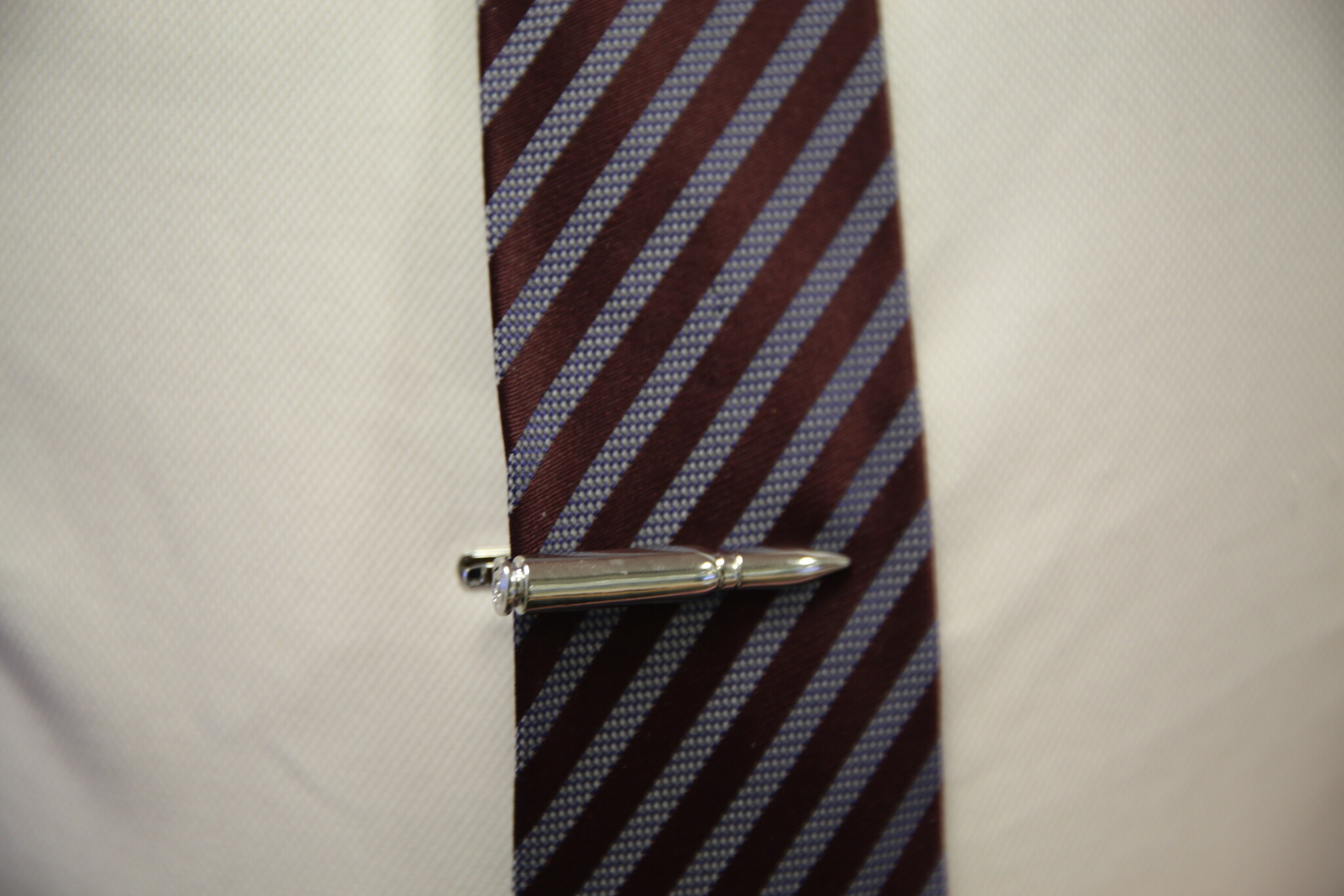 Bassin and Brown Silver Bullet Tie Bar