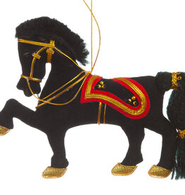 Black Household Cavalry Horse - Decoration