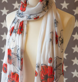 Poppy Scarf