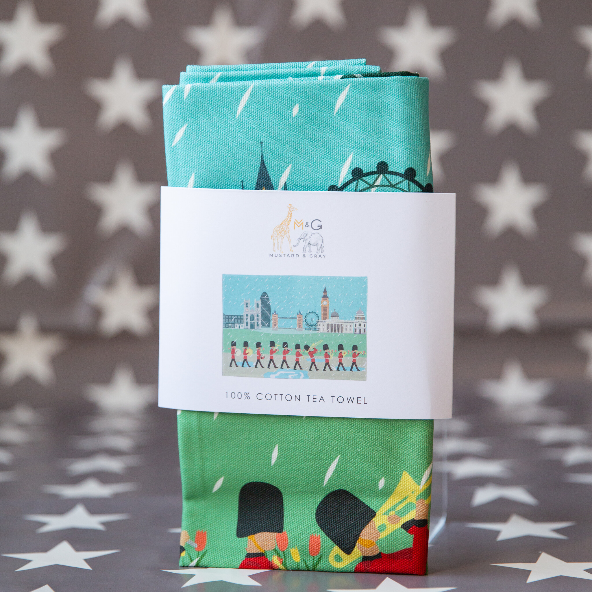 London Seasons Spring Tea Towel - Guardsman