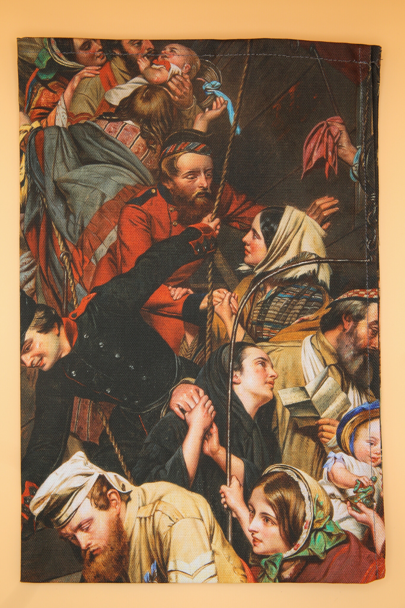 Home Again, 1858 Tea Towel