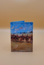 Leather card wallet - 16th Lancers, advancing at a gallop, 1898, by Edward Matthew Hale (1852-1924)