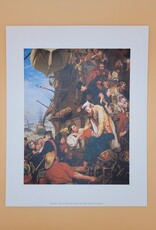 Home Again, 1858, by Henry Nelson O’Neil (1817-1880). 11x 14 print.