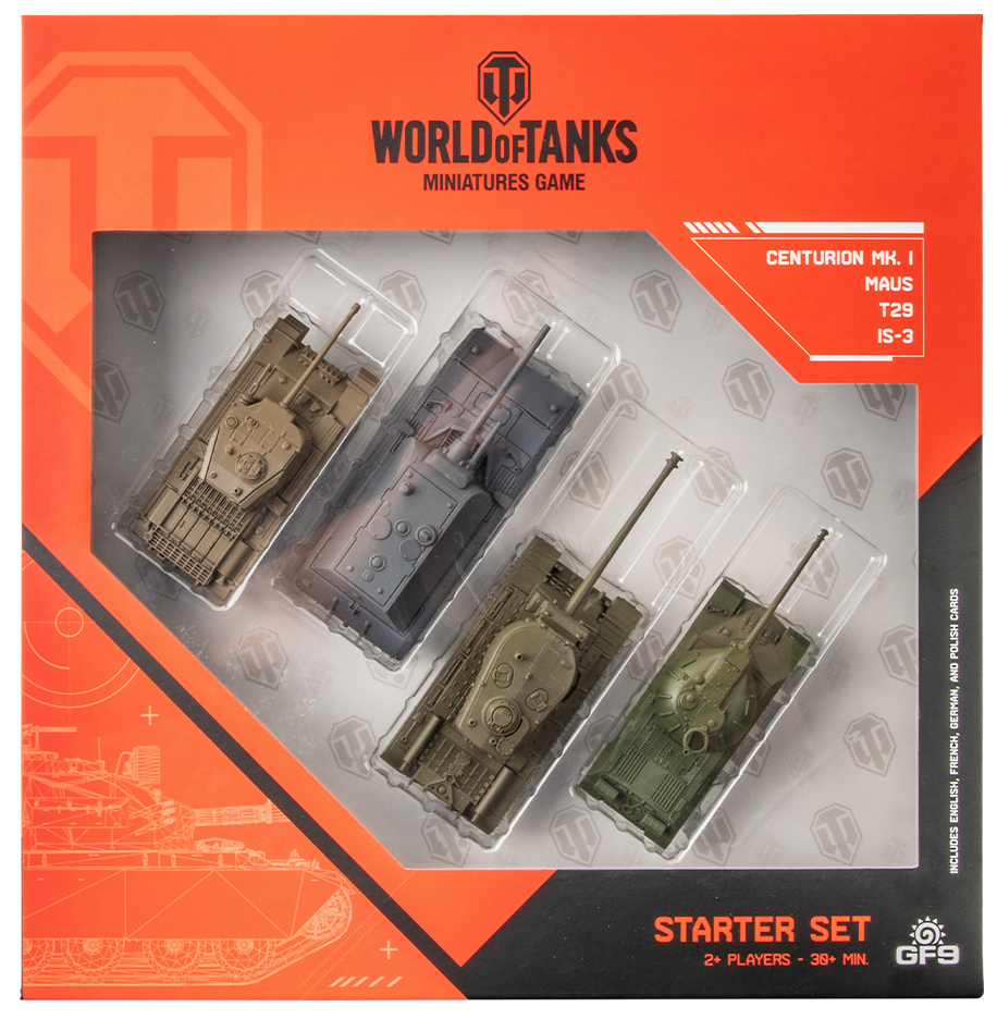 World of Tanks Starter Set (Maus, T29, IS-3, Centurion)
