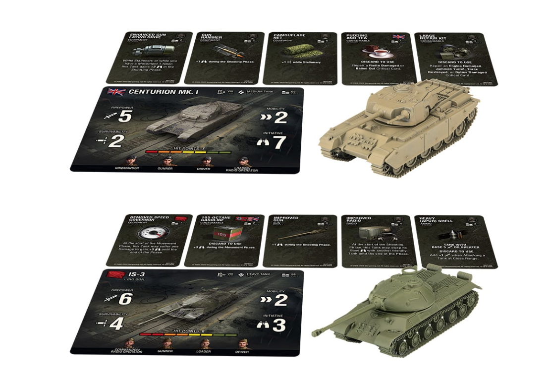 World of Tanks Starter Set (Maus, T29, IS-3, Centurion)