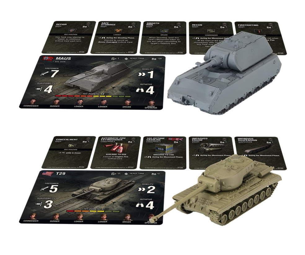 World of Tanks Starter Set (Maus, T29, IS-3, Centurion)