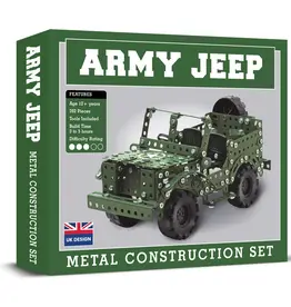 Army Jeep Metal Construction Kit