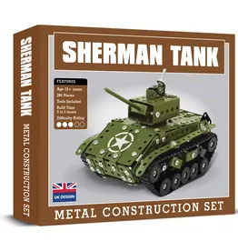 Sherman Tank Metal Construction Kit