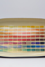 Oval Enamel Printed Tray Nomenclature of Colours