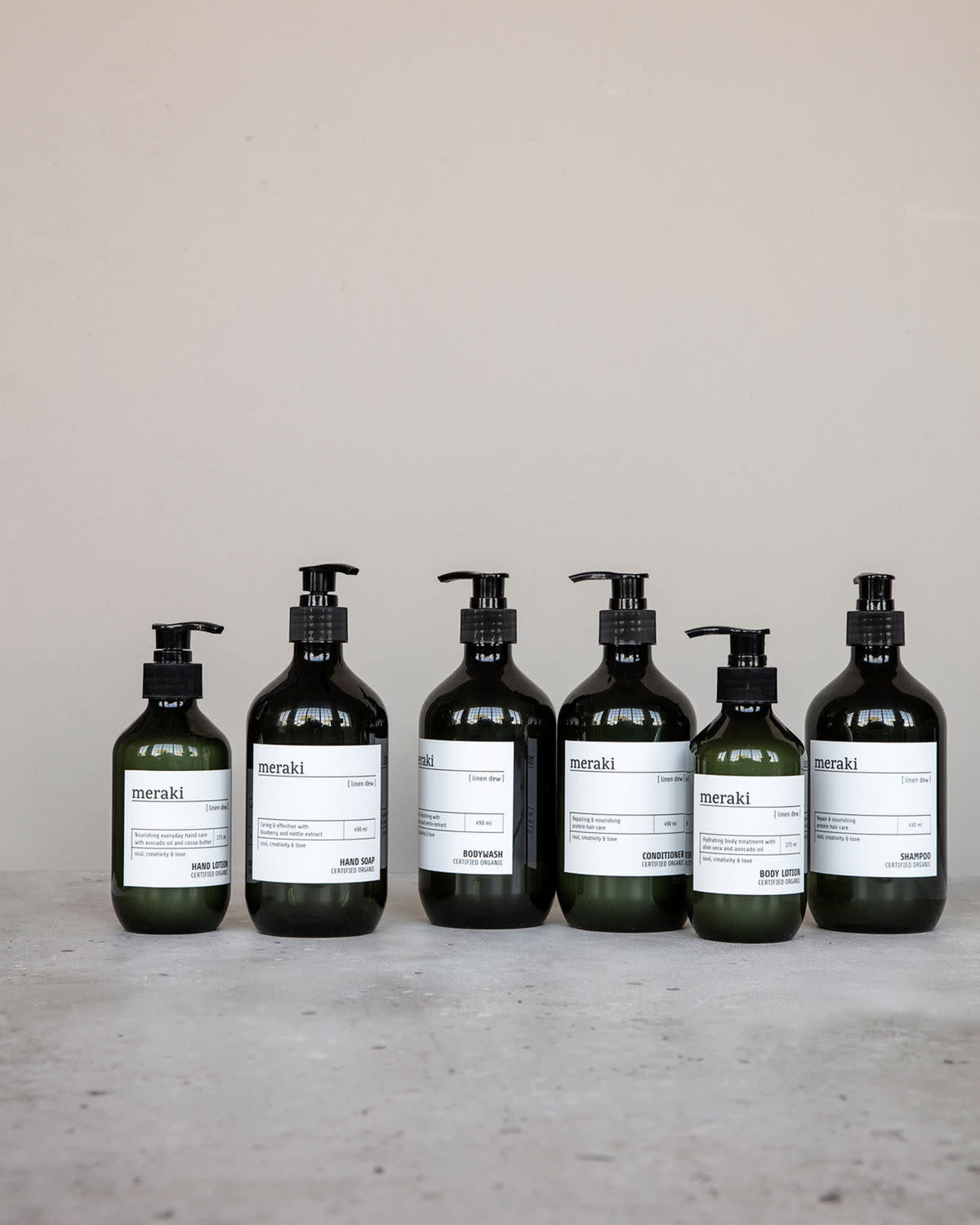 Meraki Hand Lotion Linen Dew (275ml) Factory Store