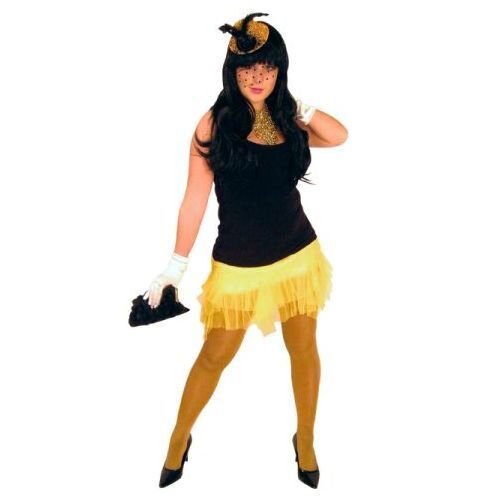 Tule rokje neon geel kids 