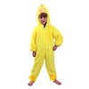 Kip kostuum geel pluche kids