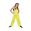 Tuinbroek fluor geel kids