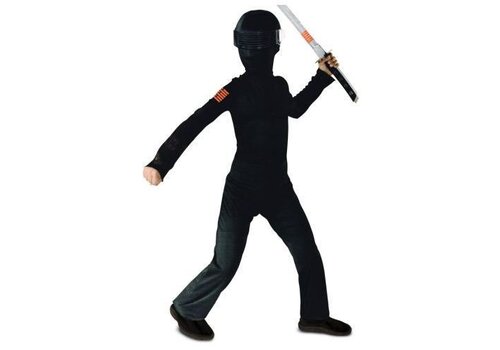 GI Joe snake eyes classic 4-6 jaar 