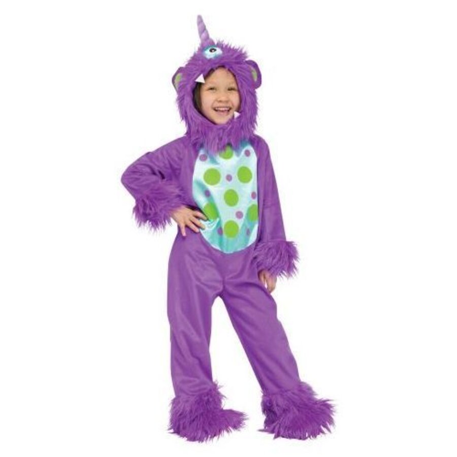 Paars monster polkadot kids