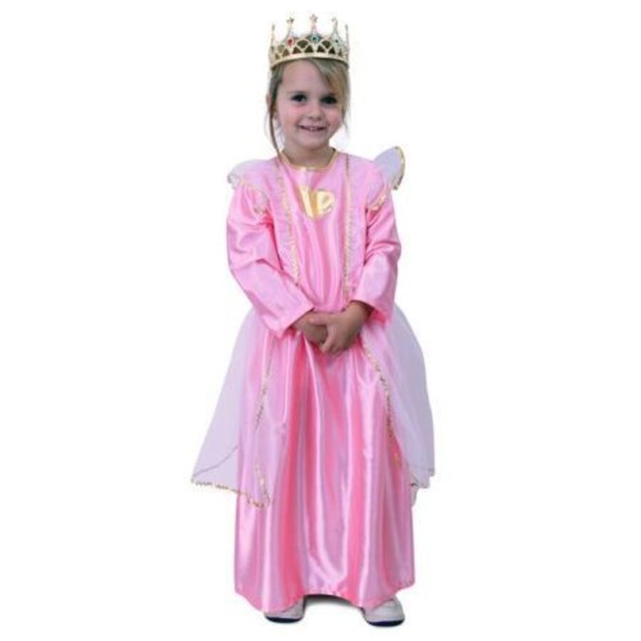 Prinses rose met hartje goud kids