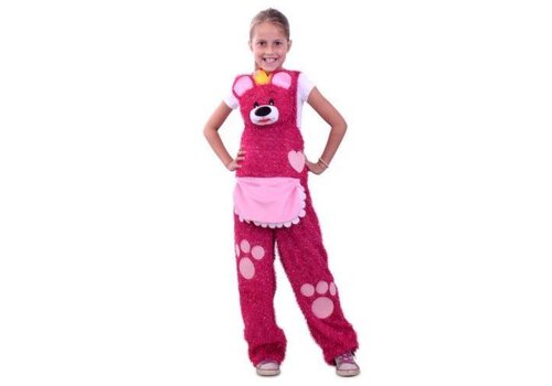 Knuffelbroek teddybeer roze 