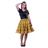 Petticoat  laags goud
