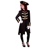 Lakei jas zwart gabardine dames