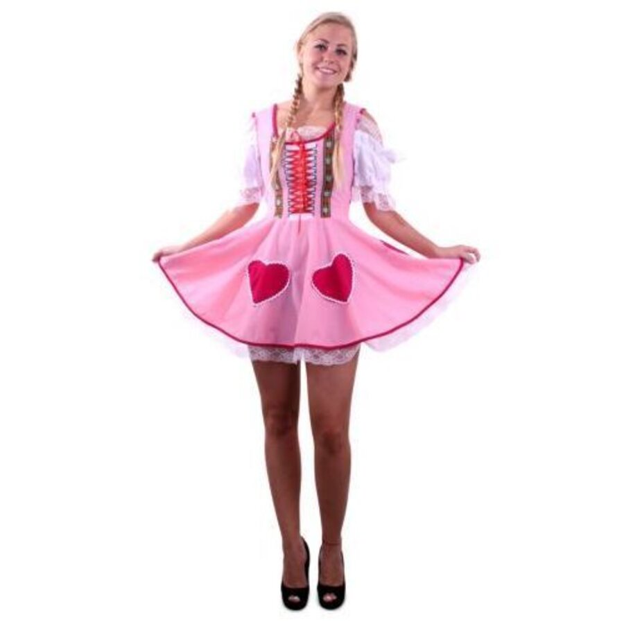 Herzilein jurk roze