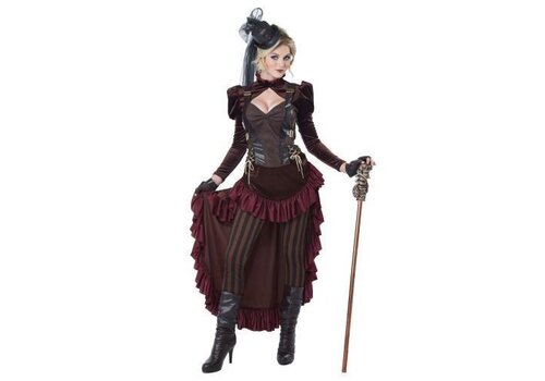 Victoriaanse steampunk dame 