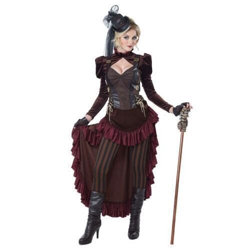 Victoriaanse steampunk dame 