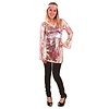 Disco funky blouse/top dames