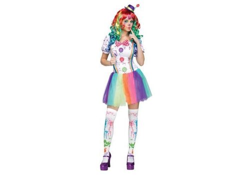 Clown multicolour 