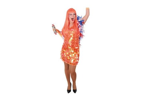Showdress oranje 