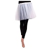 Tule rokje kids wit one size