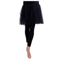 Tule rokje kids zwart one size