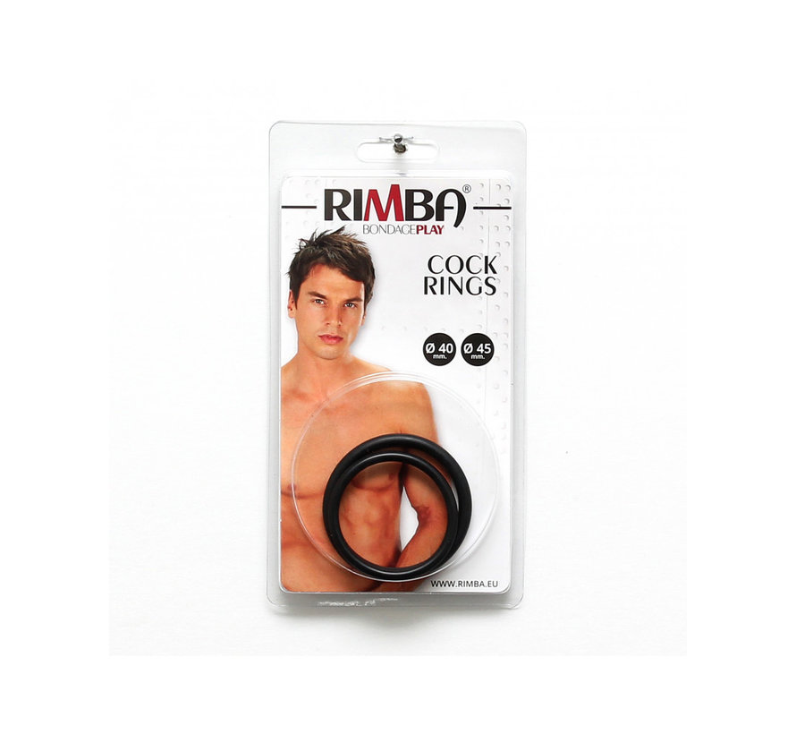 Rubber cockring set 40 mm + 45 mm