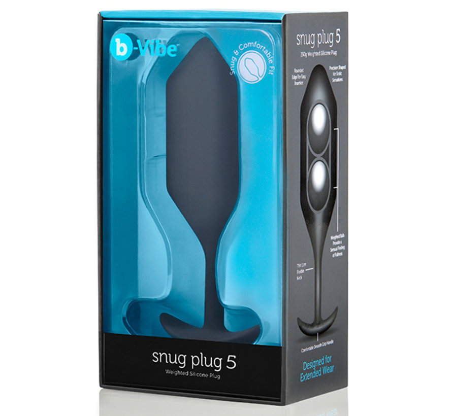 B-Vibe - Snug Butt Plug 5 Black